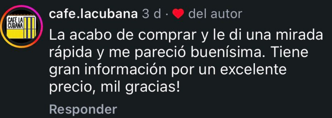Testimonio real de comprador